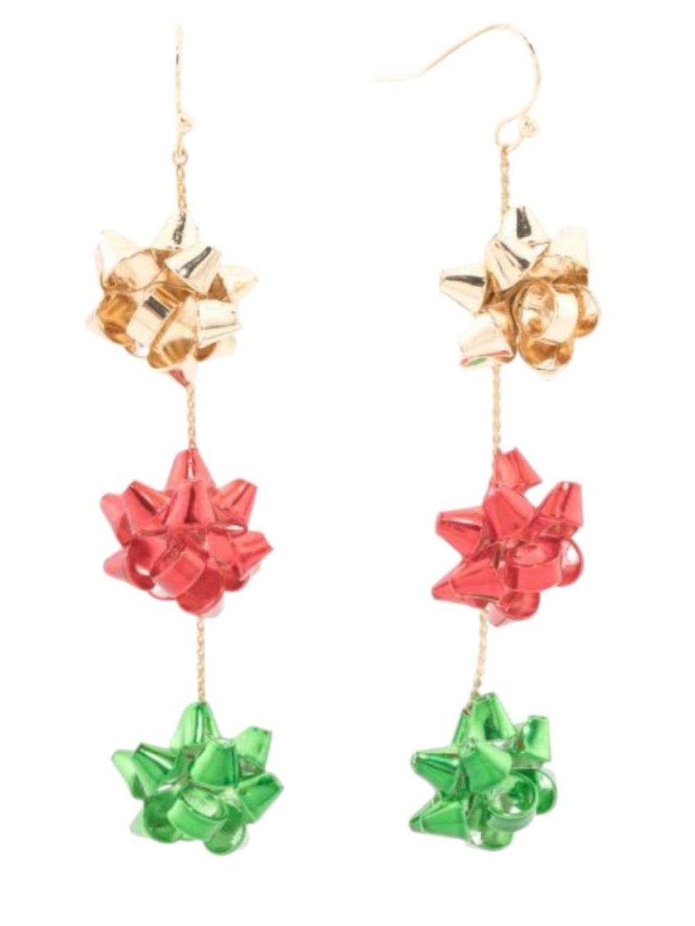 True to Form Gift Bow Dangle Earrings (NWT)